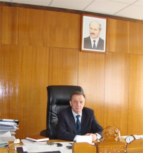 Direktor des "Rogachev Plant "Diaproektor", Vladimir Igorevich Yablokov